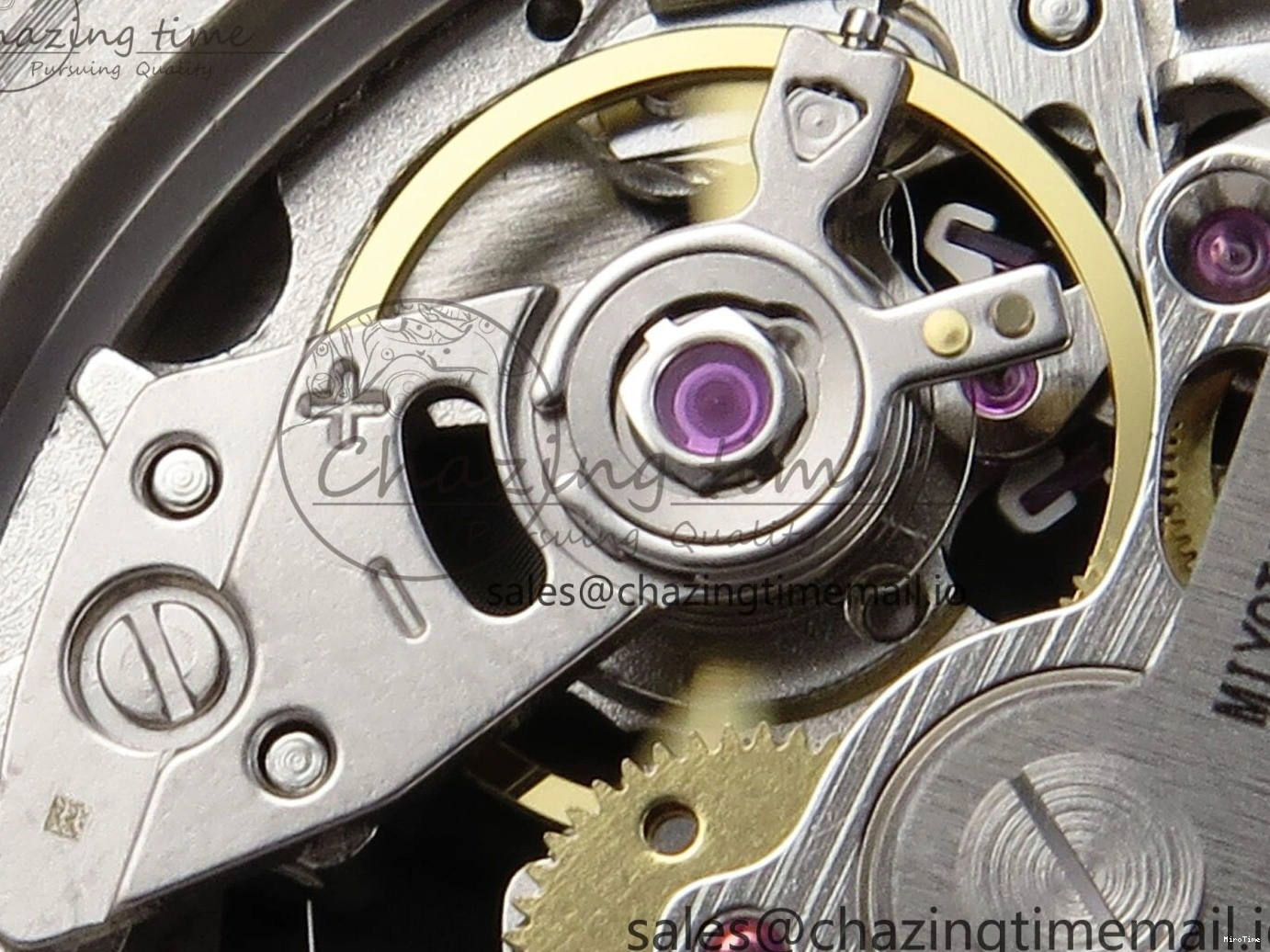 MIROTIME 0417 Big Pilot IW329701 M+F 1:1 Best Edition Black Dial on Brown Leather Strap MY RelaxedFit 7005